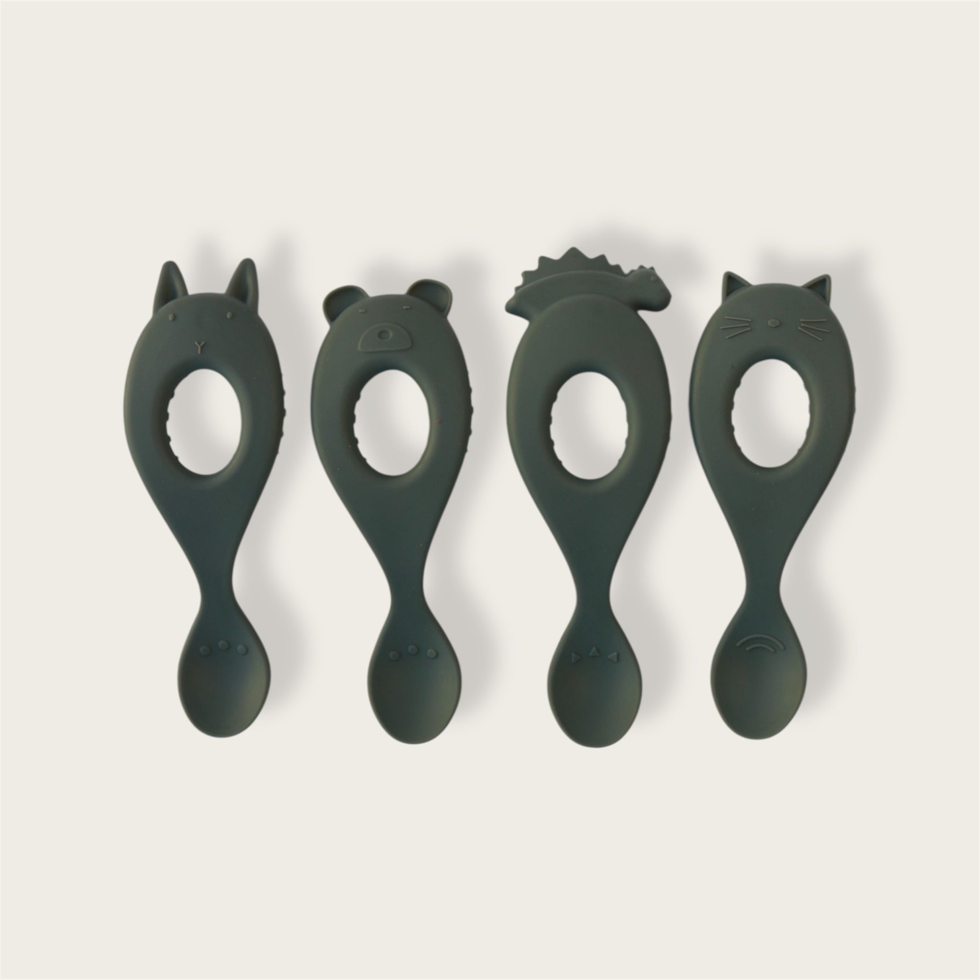 Silikoniniai šaukšteliai 4vnt