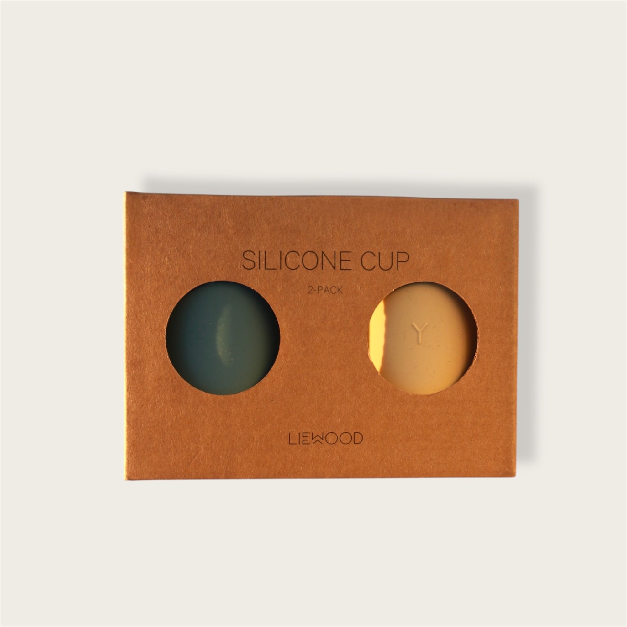 Silikoninės stiklinės 2 vnt