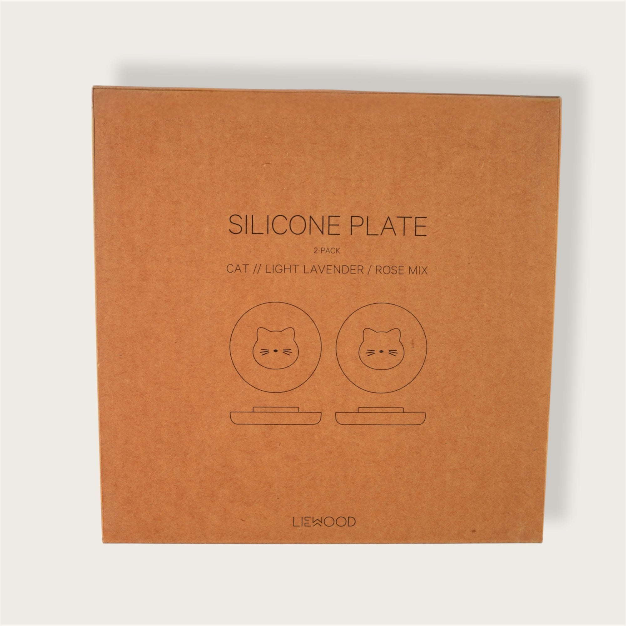 Silikoninės lėkštės 2 vnt