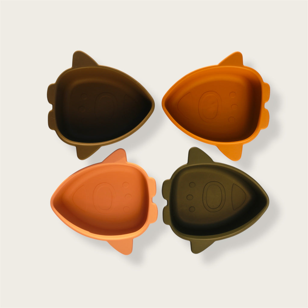 Silikoniniai dubenėliai 4 vnt