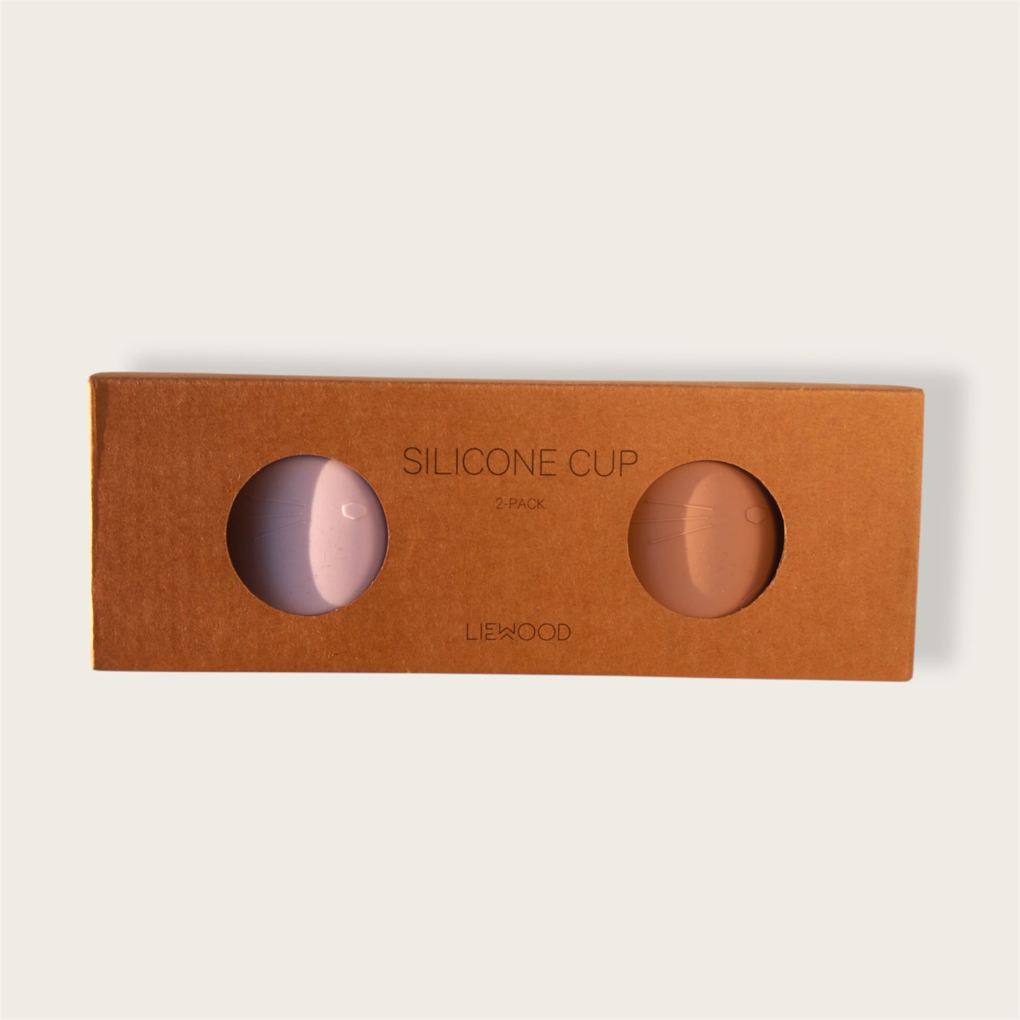 Silikoniniai puodeliai su dviem ąselėmis 2 vnt