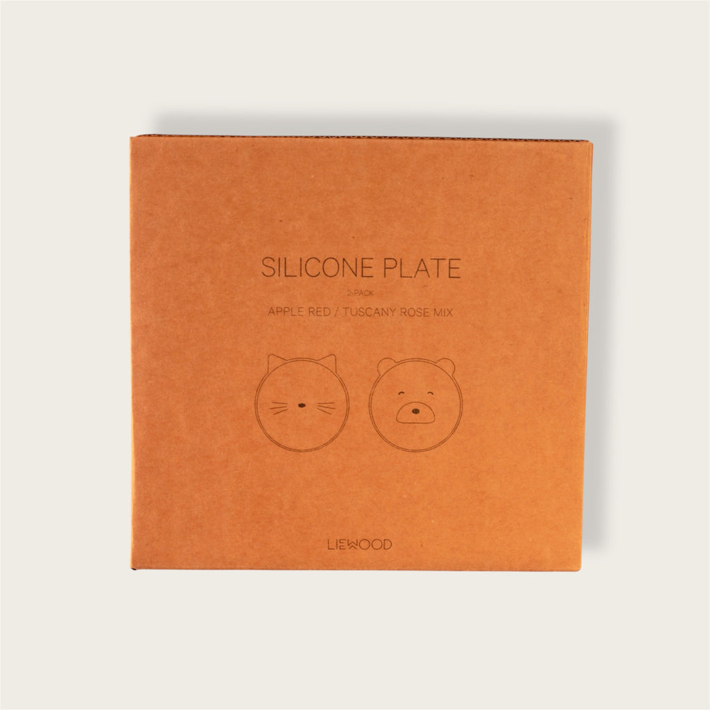 Silikoninės lėkštės 2 vnt