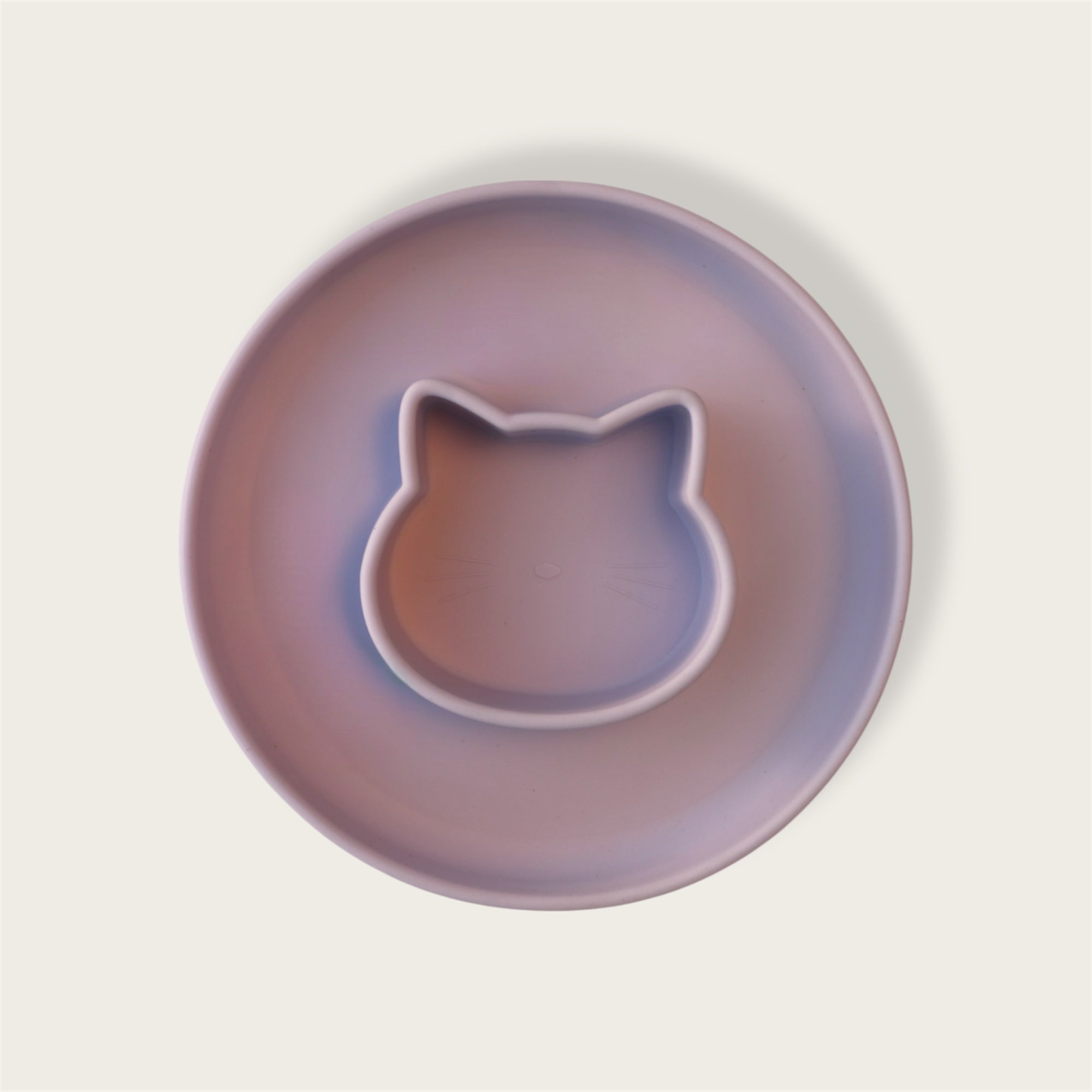 Silikoninės lėkštės 2 vnt