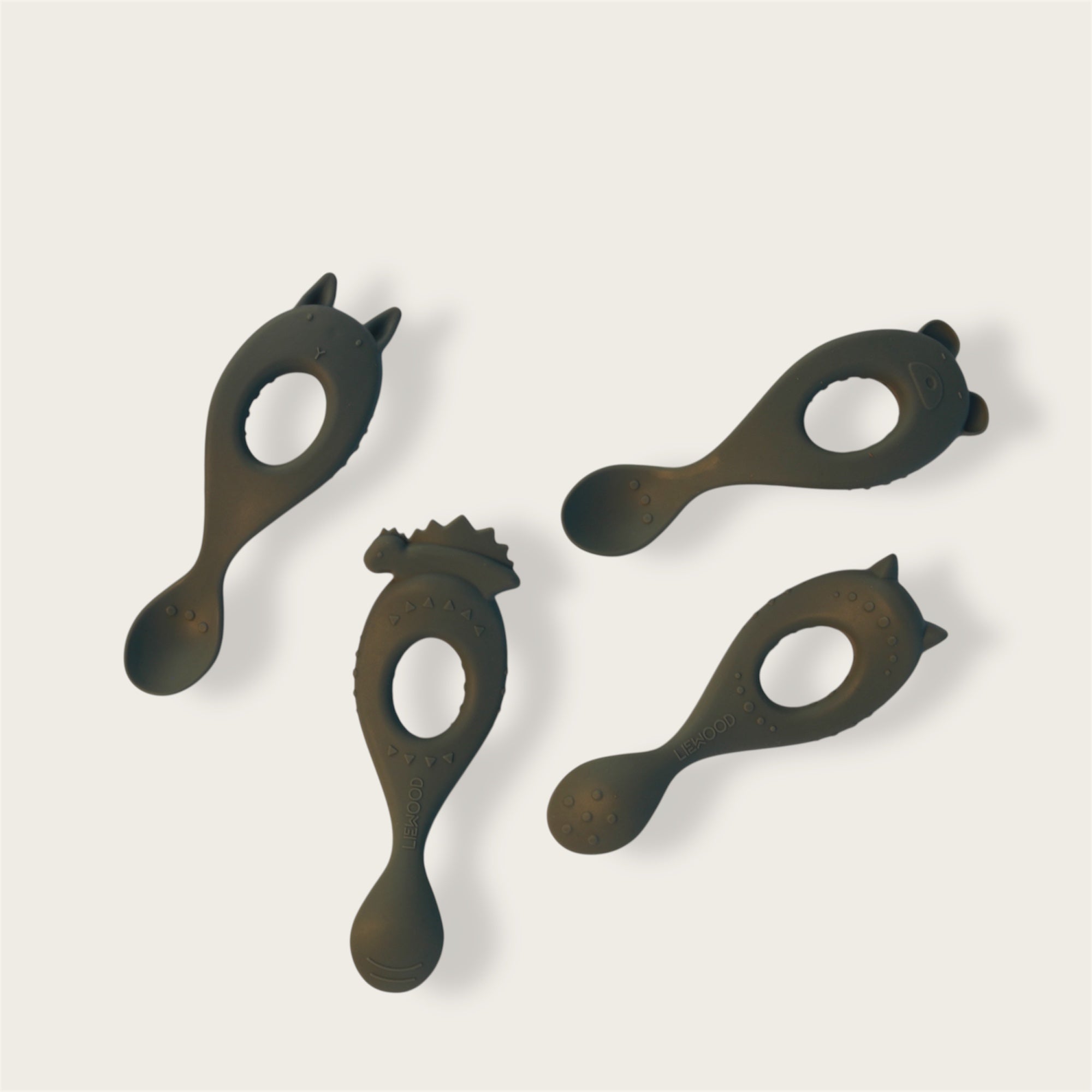 Silikoniniai šaukšteliai 4vnt