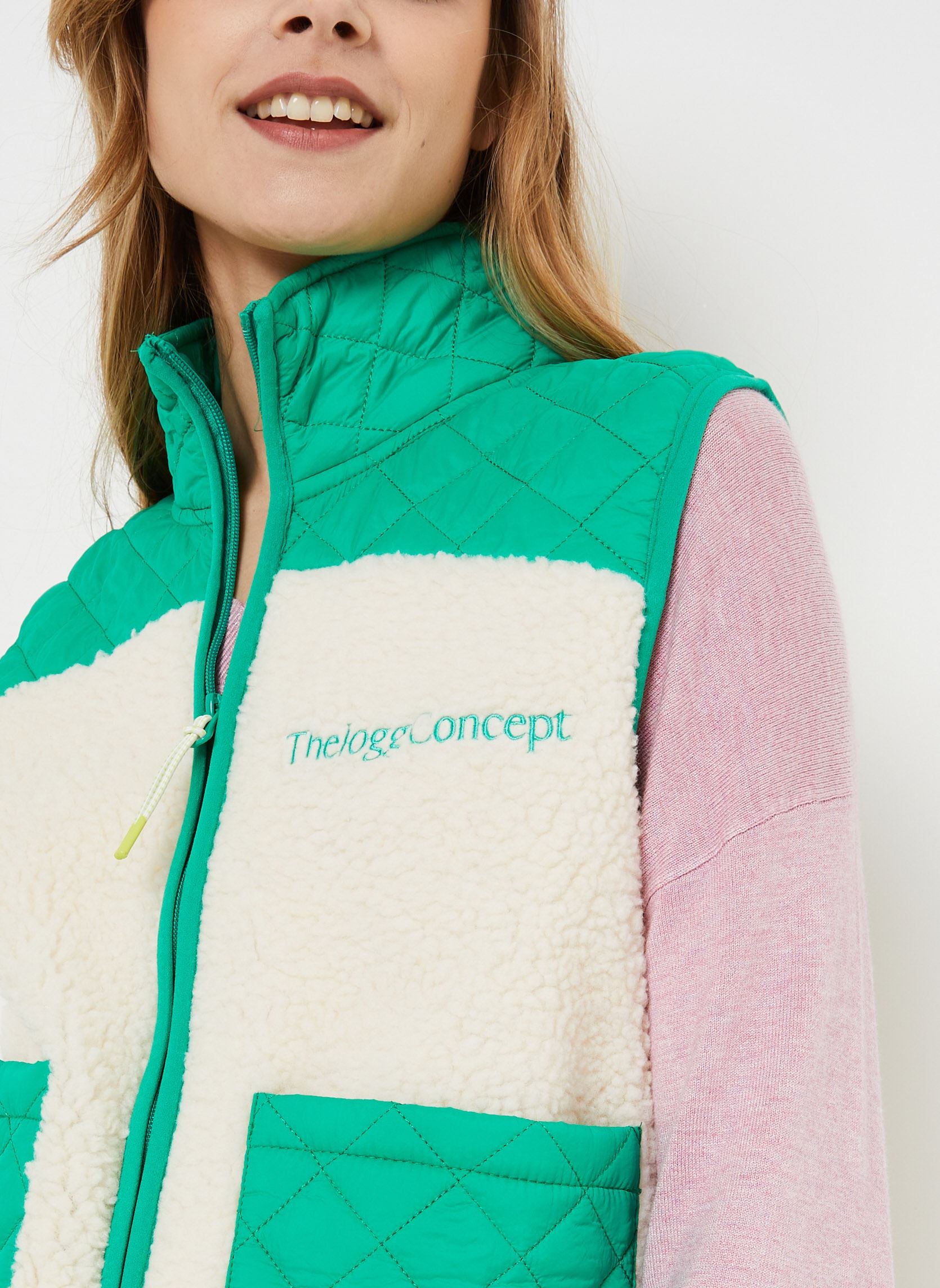 Minkšta flisinė liemenė